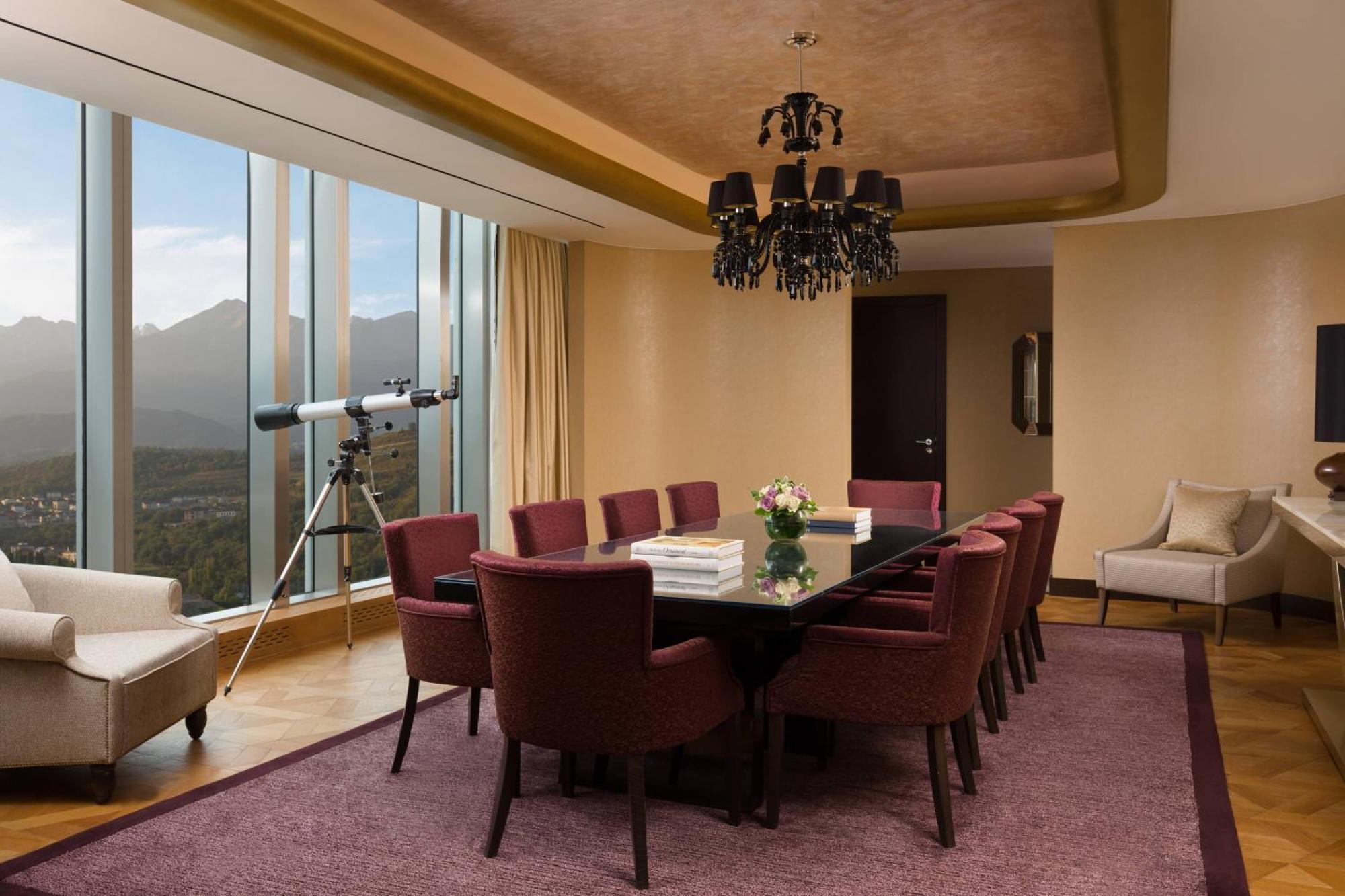 The Ritz-Carlton, Almaty Otel Dış mekan fotoğraf