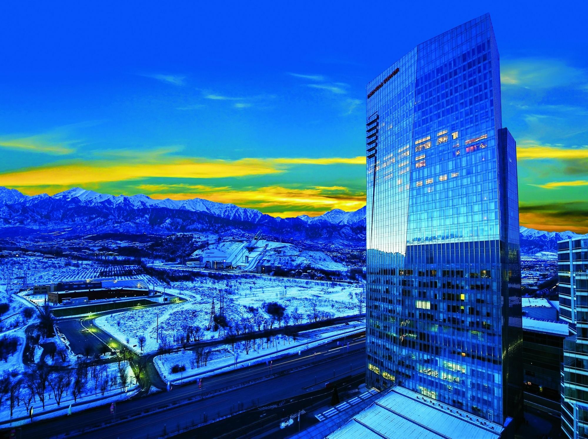 The Ritz-Carlton, Almaty Otel Dış mekan fotoğraf